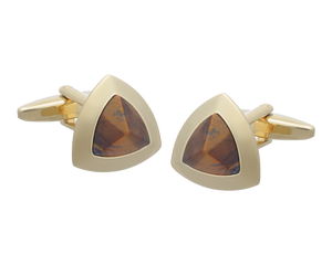 Eye Of The Stone Tiger Eye Cufflinks