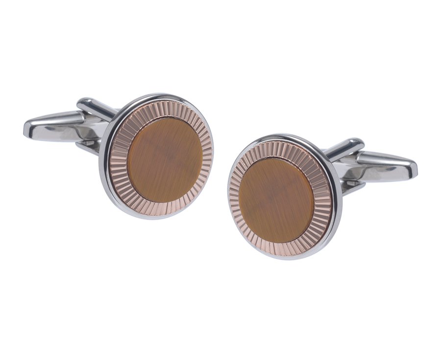 Supernova Tiger Eye Cufflinks