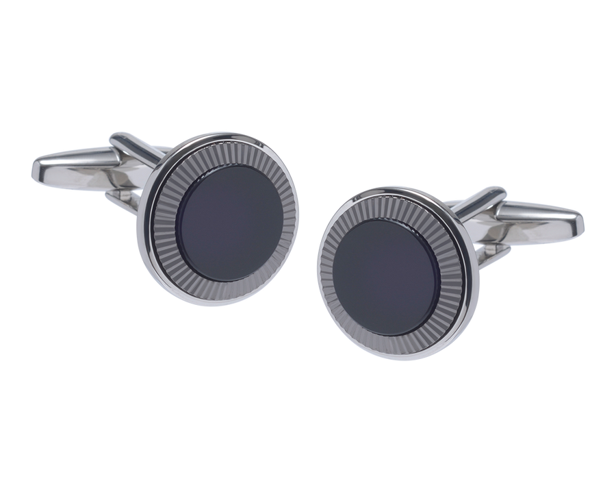 Supernova Onyx Cufflinks