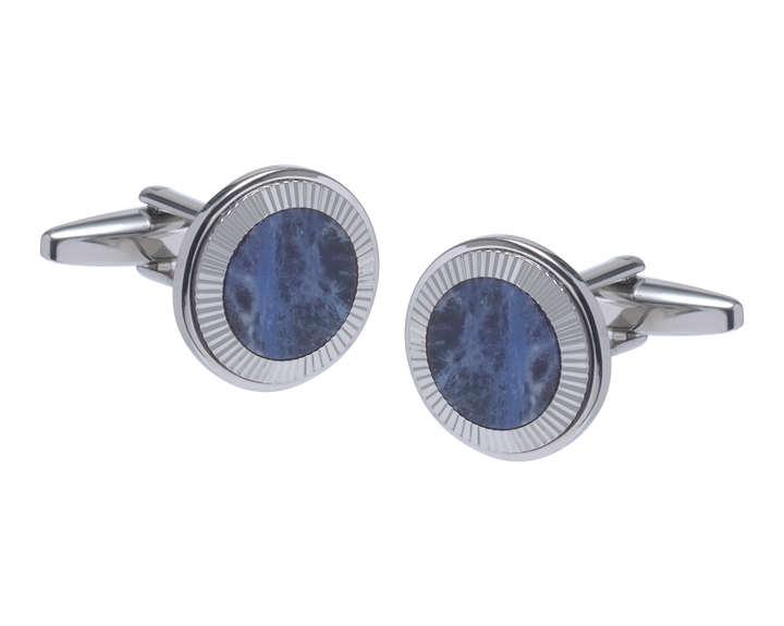 The Supernova Sodalite Cufflinks