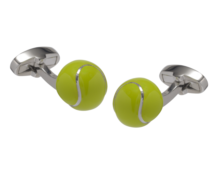 Tennis Ball Cufflinks