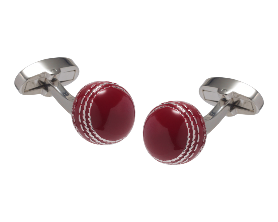 Cricket Ball Cufflinks