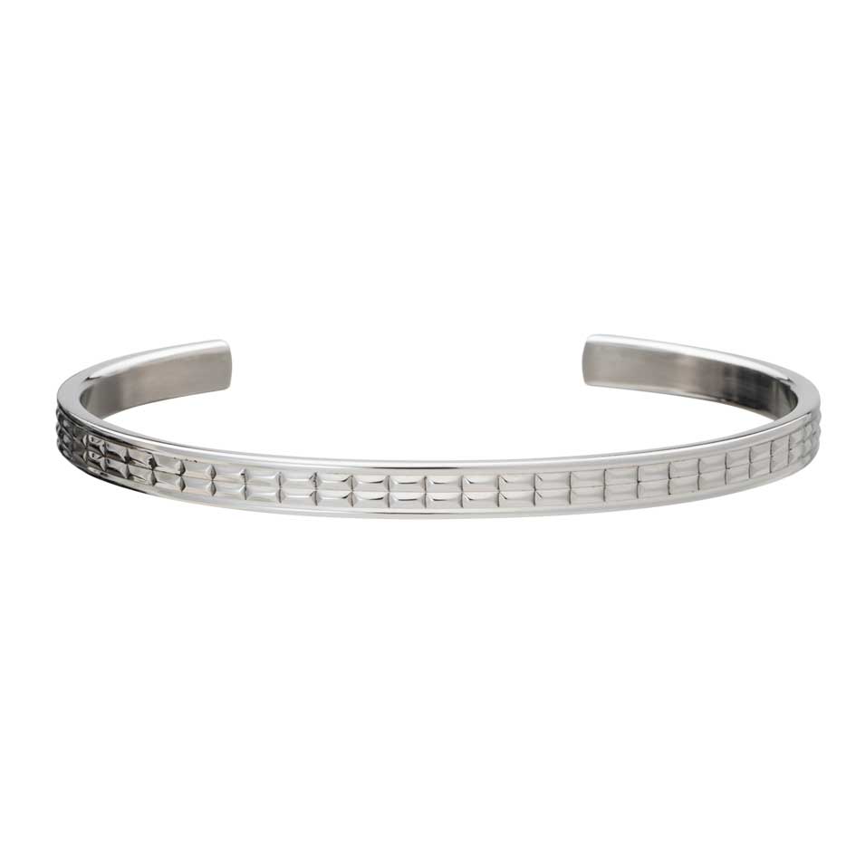 Stainless steel cuff on sale bracelet